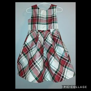Gymboree Plaid Christmas Holiday Dress Crinoline 3